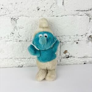 Vintage 80’s Mini Smurf Plush